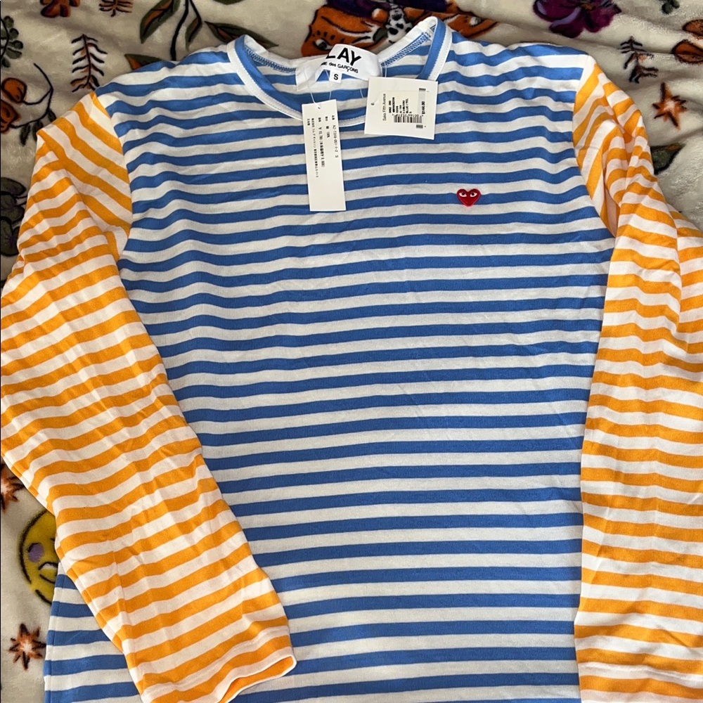 Comme des Garçons PLAY long sleeve multi colored